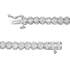 Thumbnail Image 2 of 2.00 CT. T.W. Diamond Tennis Bracelet in 10K White Gold - 7.25"