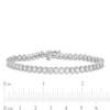 Thumbnail Image 4 of 2.00 CT. T.W. Diamond Tennis Bracelet in 10K White Gold - 7.25"