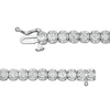 Thumbnail Image 2 of 3.04 CT. T.W. Diamond Tennis Bracelet in 10K White Gold - 7.25"