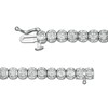 Thumbnail Image 3 of 3.04 CT. T.W. Diamond Tennis Bracelet in 10K White Gold - 7.25"