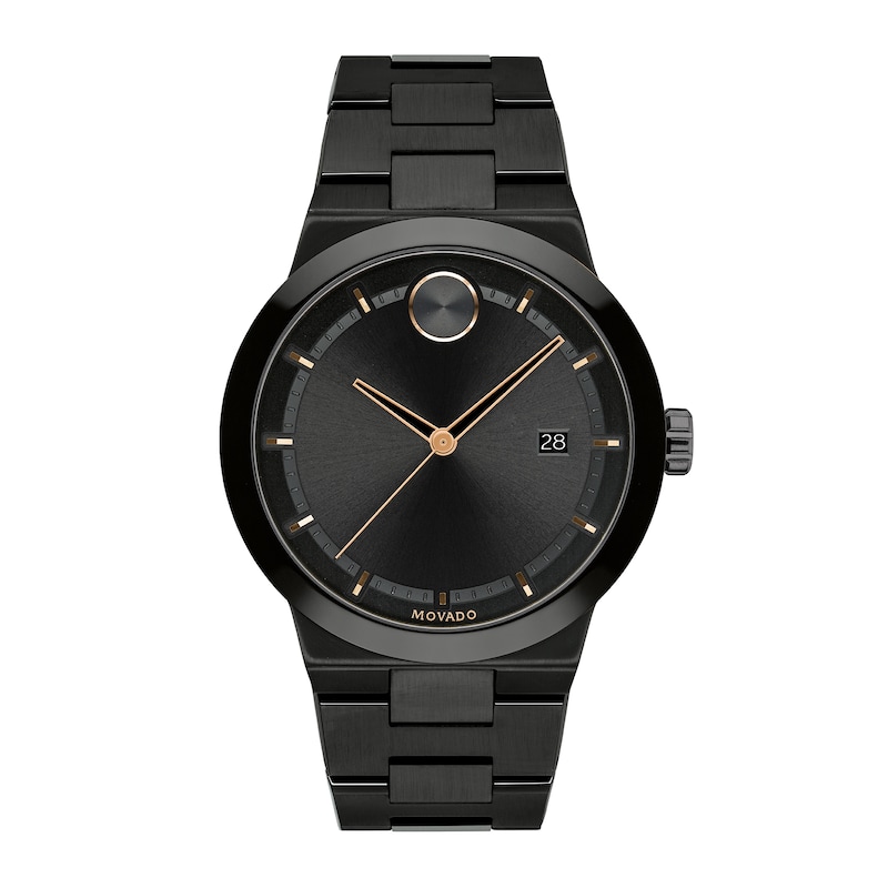 Men's Movado Bold® Fusion Black IP Watch (Model: 3600662)