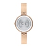 Thumbnail Image 2 of Ladies' Movado Bold®Crystal Rose-Tone Bangle Watch with Transparent Mother-of Pearl Dial (Model: 3600628)