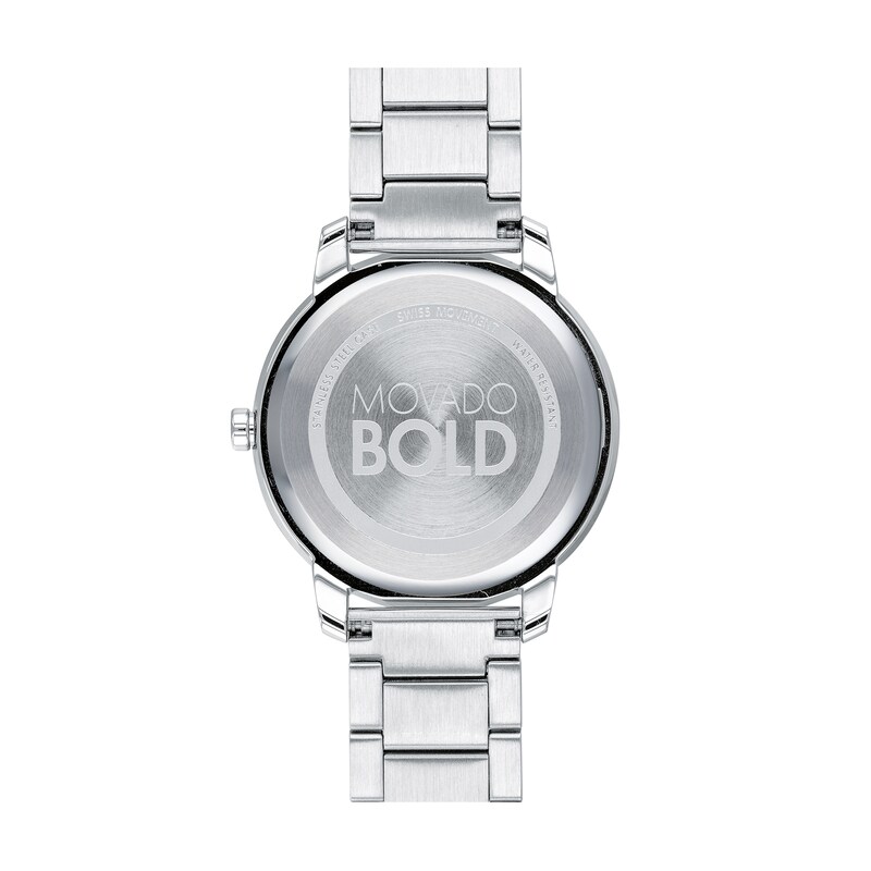 Ladies' Movado Bold®Crystal Watch with Silver-Tone Dial (Model: 3600658)