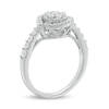 Thumbnail Image 2 of 0.60 CT. T.W. Composite Diamond Frame Whirlwind Ring in 10K White Gold