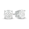 Thumbnail Image 0 of 1.00 CT. T.W. Diamond Solitaire Stud Earrings in 10K White Gold
