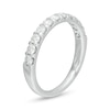 Thumbnail Image 3 of 0.58 CT. T.W. Diamond Anniversary Band in 10K White Gold