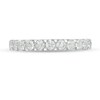 Thumbnail Image 4 of 0.58 CT. T.W. Diamond Anniversary Band in 10K White Gold