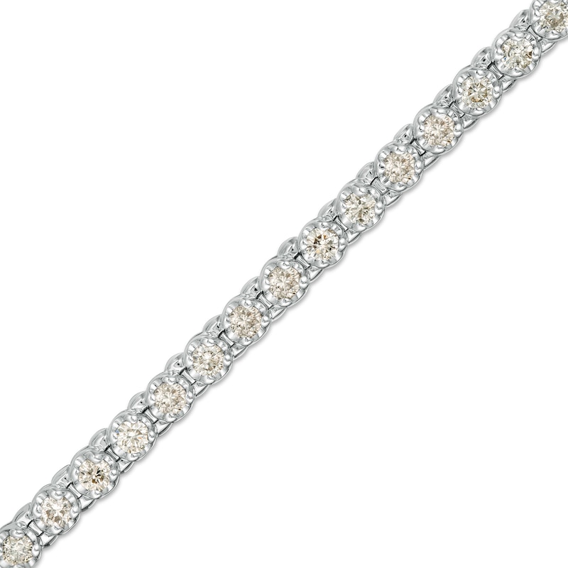 Main Image 1 of 2.00 CT. T.W. Diamond Tennis Bracelet in 10K White Gold