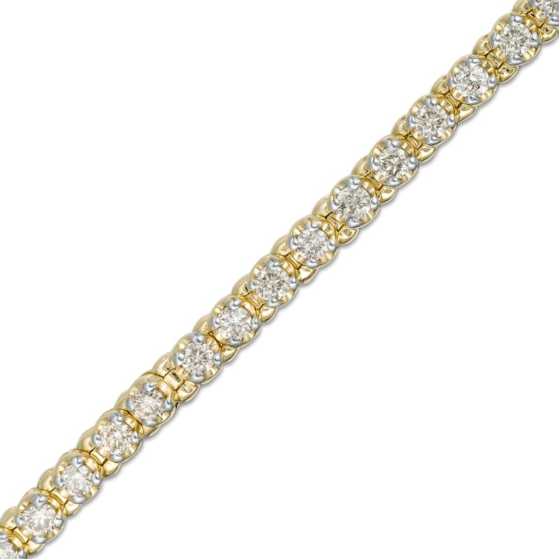 2.00 CT. T.W. Diamond Tennis Bracelet in 10K Gold