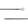 Thumbnail Image 2 of 1.00 CT. T.W. Black Diamond Tennis Bracelet in Sterling Silver - 7.5"