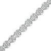 Thumbnail Image 1 of 1.00 CT. T.W. Composite Diamond Tennis Bracelet in 10K White Gold