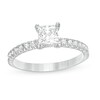 Thumbnail Image 1 of 1.33 CT. T.W. Certified Princess-Cut Diamond Engagement Ring in 14K White Gold (I/SI2)