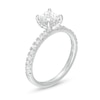 Thumbnail Image 3 of 1.33 CT. T.W. Certified Princess-Cut Diamond Engagement Ring in 14K White Gold (I/SI2)