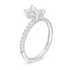 1.33 CT. T.W. Certified Emerald-Cut Diamond Engagement Ring in 14K White Gold (I/SI2)