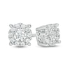 Thumbnail Image 1 of 0.30 CT. T.W. Diamond Frame Stud Earrings in 10K White Gold