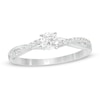 Thumbnail Image 0 of 0.29 CT. T.W. Diamond Twist Engagement Ring in 10K White Gold