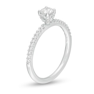 0.50 CT. T.W. Diamond Engagement Ring in 14K White Gold