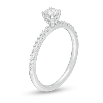 0.50 CT. T.W. Diamond Engagement Ring in 14K White Gold
