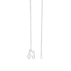 Thumbnail Image 3 of 1.05mm Adjustable Snake Chain Necklace in Solid Sterling Silver  - 22"