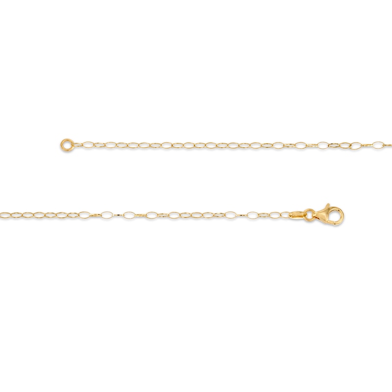 Main Image 3 of 2.2mm Rope Chain Triple Strand Necklace in 14K Gold - 19.5"