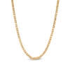 Thumbnail Image 0 of Men's 3.0mm Byzantine Chain Necklace in Solid 14K Gold - 22"