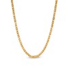 Thumbnail Image 0 of Men's 3.0mm Byzantine Chain Necklace in Solid 14K Gold - 22"