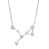 Thumbnail Image 1 of Diamond Accent Virgo Constellation Necklace in Sterling Silver