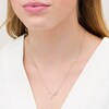 Thumbnail Image 2 of Diamond Accent Virgo Constellation Necklace in Sterling Silver