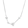 Thumbnail Image 1 of Diamond Accent Aquarius Constellation Necklace in Sterling Silver