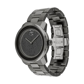 Men's Movado Bold® Crystal Black IP Watch (Model: 3600664)