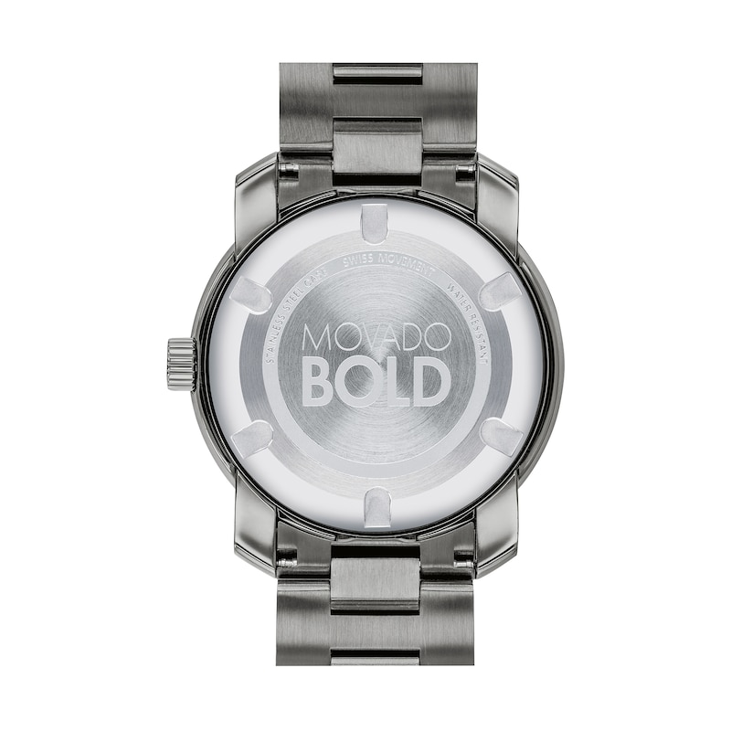 Men's Movado Bold® Crystal Black IP Watch (Model: 3600664)