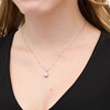 Thumbnail Image 2 of 0.30 CT. T.W. Diamond Frame Pendant in 10K White Gold