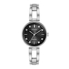Ladies' Exclusive Citizen Eco-Drive®Diamond Accent Bangle Watch with Black Dial (Model: EM0636-55F)