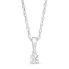 CT. Diamond Solitaire Pendant in 10K Gold