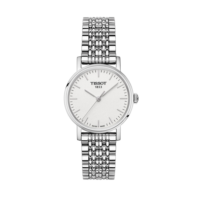 Ladies' Tissot Everytime Watch with Silver-Tone Dial (Model: T109.210.11.031.00)|Peoples Jewellers