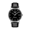Thumbnail Image 1 of Men's Tissot Everytime Swissmatic Automatic Strap Watch with Black Dial (Model: T109.407.16.051.00)