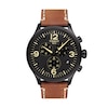 Thumbnail Image 0 of Men's Tissot XL Chronograph Black PVD Strap Watch with Black Dial (Model: T116.617.36.057.00)