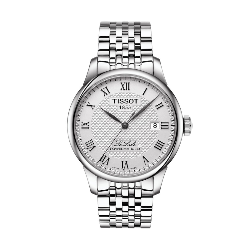 Men's Tissot Le Locle Powermatic 80 Automatic Watch with Silver-Tone Dial (Model: T006.407.11.033.00)|Peoples Jewellers