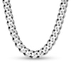 Vera Wang Men 11.0mm Oxidized Curb Chain Necklace in Sterling Silver - 22"