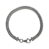Thumbnail Image 3 of Vera Wang Men 6.0mm Foxtail Chain Bracelet in Solid Sterling Silver  with Black Rhodium - 8.25"