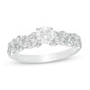 Thumbnail Image 1 of 0.29 CT. T.W. Diamond Paisley Engagement Ring in 10K White Gold