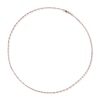 Thumbnail Image 1 of 1.0mm Singapore Chain Necklace in Solid 10K Rose Gold - 18"