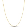 Thumbnail Image 0 of 0.85mm Diamond-Cut Wheat Chain Necklace in Solid 10K Gold - 16"