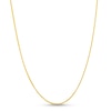 Thumbnail Image 1 of 0.85mm Diamond-Cut Wheat Chain Necklace in Solid 10K Gold - 16"