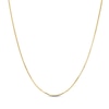 0.8mm Diamond-Cut Snake Chain Necklace in Solid 14K Gold – 22