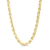 Thumbnail Image 0 of 040 Gauge Glitter Rope Chain Necklace in Hollow 14K Gold - 24"