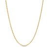 Thumbnail Image 1 of 012 Gauge Glitter Rope Chain Necklace in Hollow 14K Gold - 20"