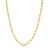 Thumbnail Image 1 of 030 Gauge Glitter Rope Chain Necklace in Hollow 14K Gold - 26"