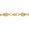 Thumbnail Image 4 of 5.5mm Glitter Rope Chain Necklace in Hollow 14K Gold - 26"