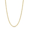 Thumbnail Image 0 of 023 Gauge Glitter Rope Chain Necklace in Hollow 14K Gold - 22"